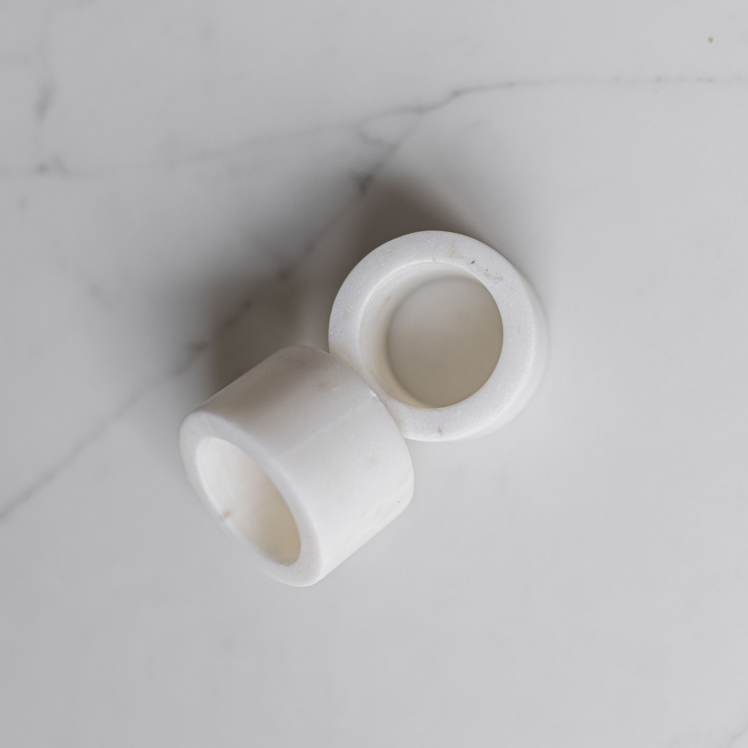 Marble Napkin Ring | By Luxe B Co.