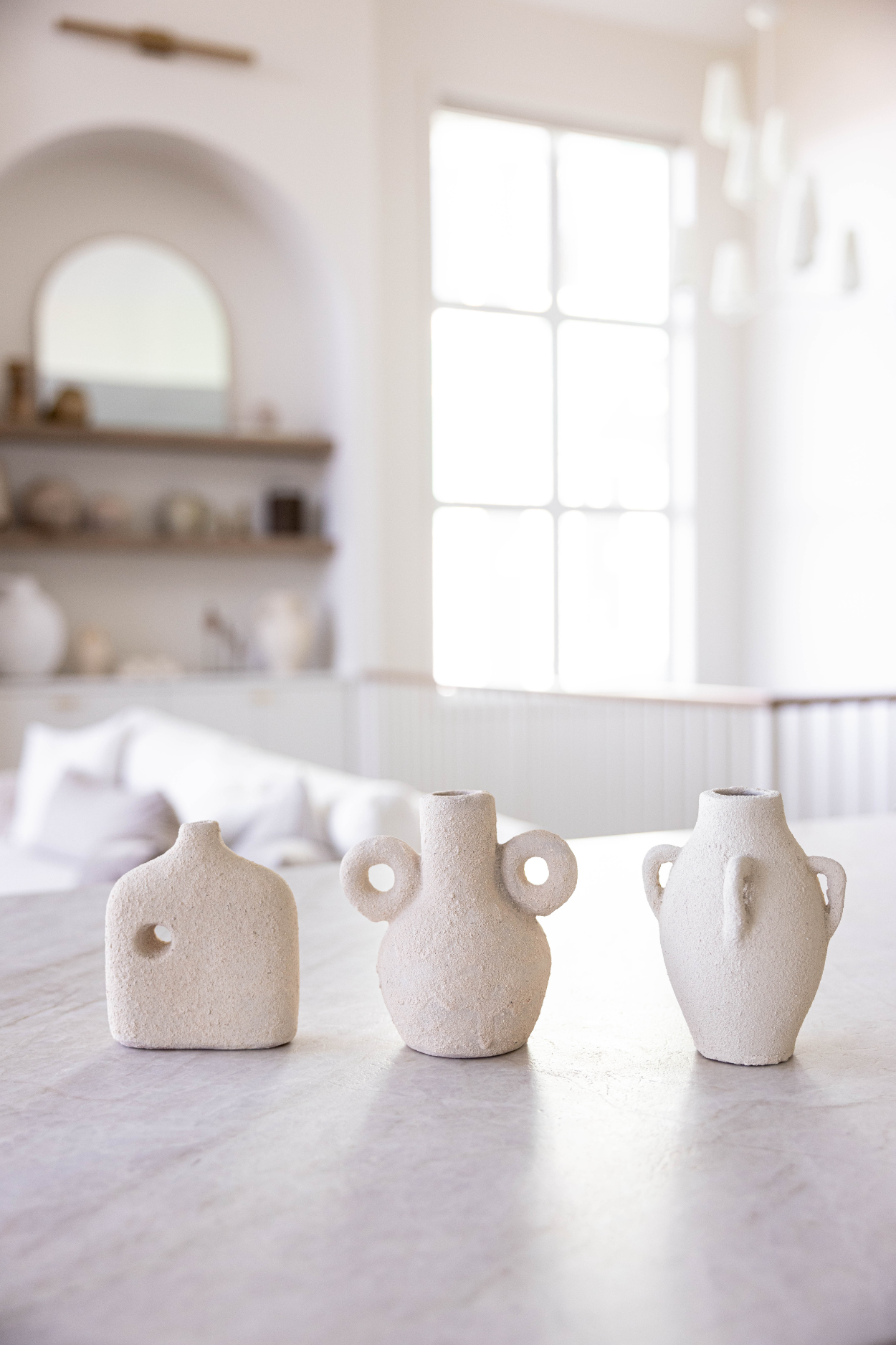 Kos Vase Cream | By Luxe B Co.