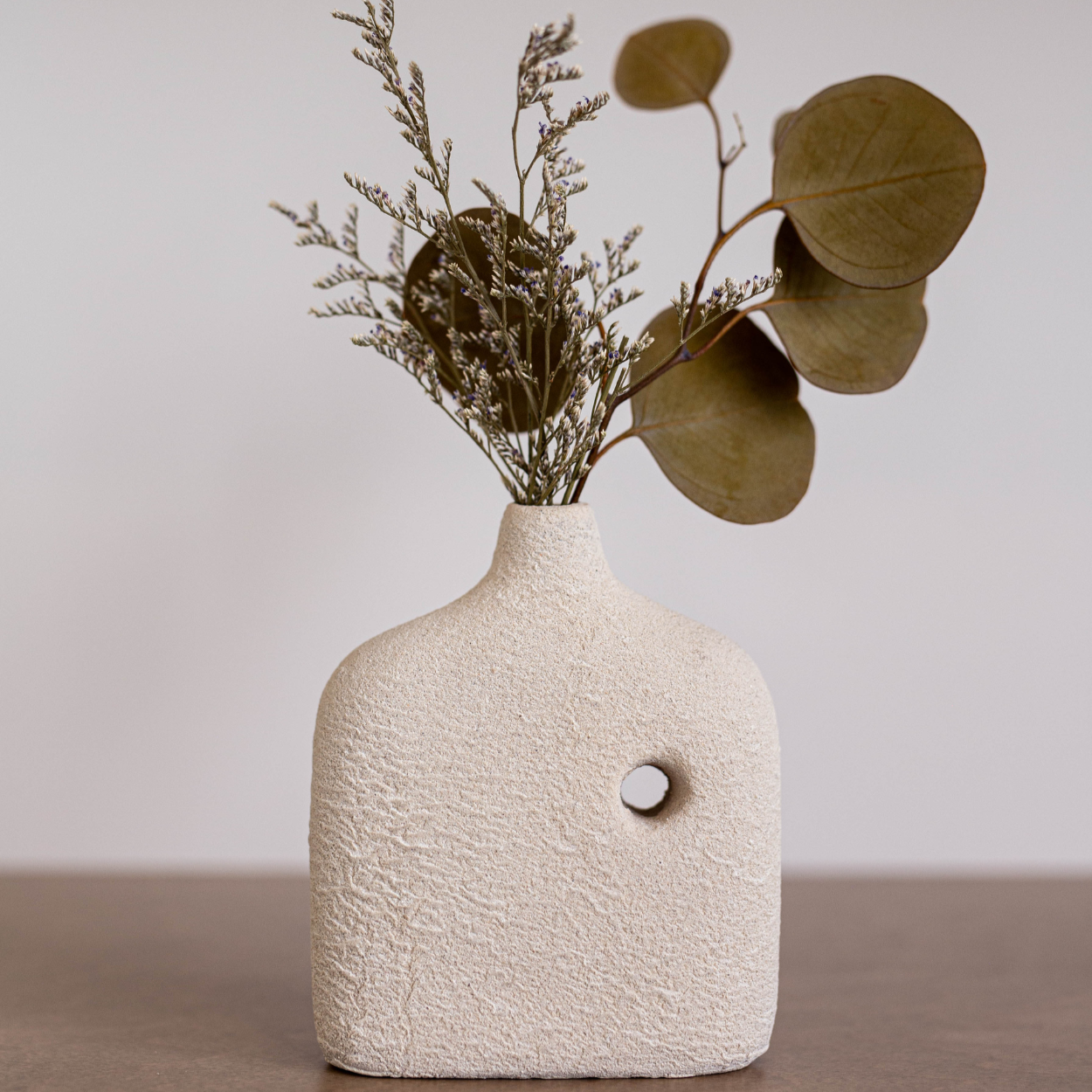 Milos Vase Cream | By Luxe B Co.