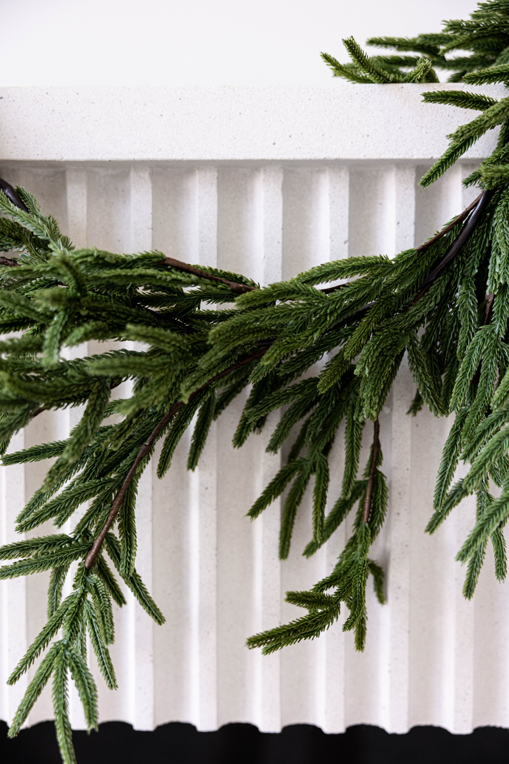 Norfolk Pine Garland Real Touch 6ft / 72 inches - Luxe B Co