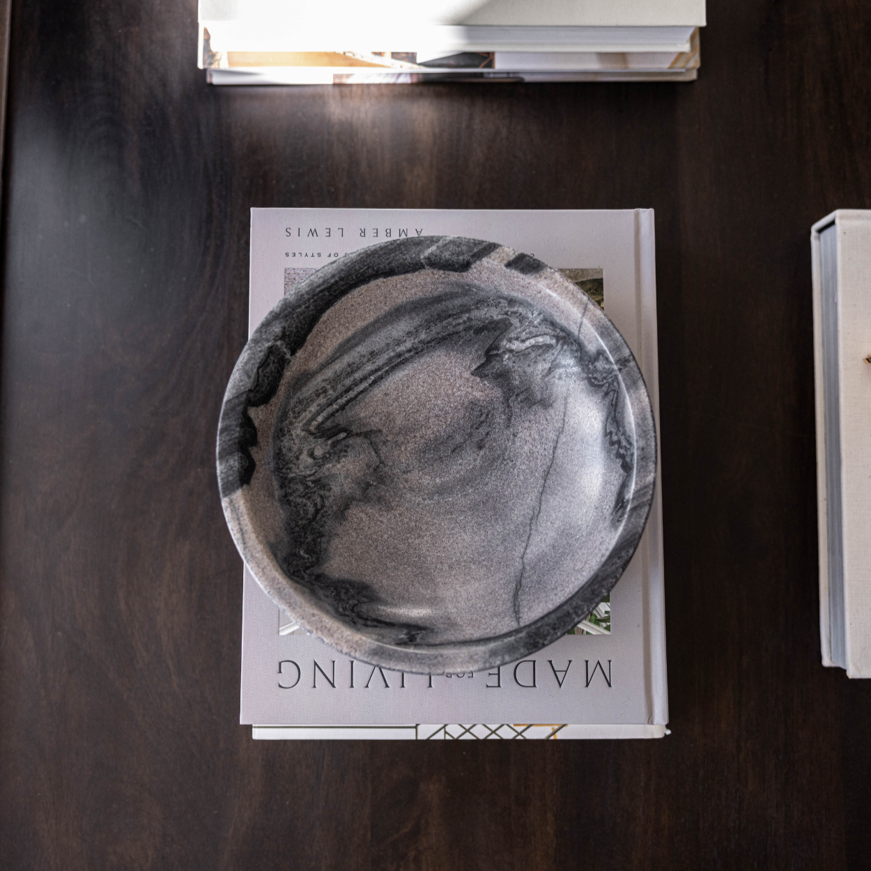 Paleva Grey Stone Bowl | By Luxe B Co.
