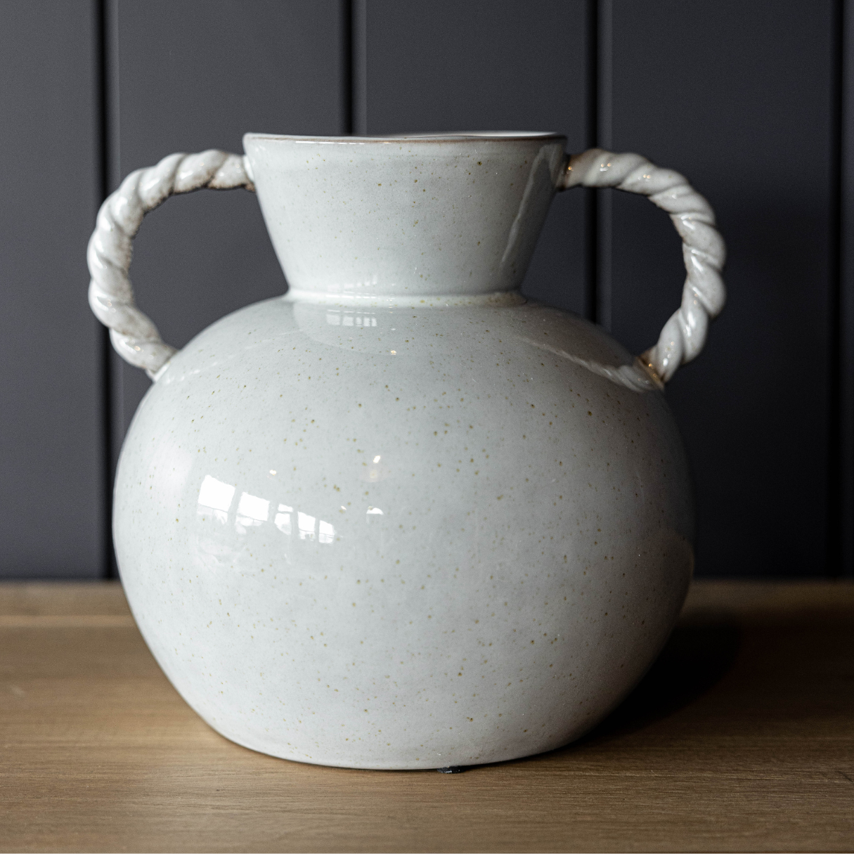 Positano Twisted Handle Vase | By Luxe B Co.