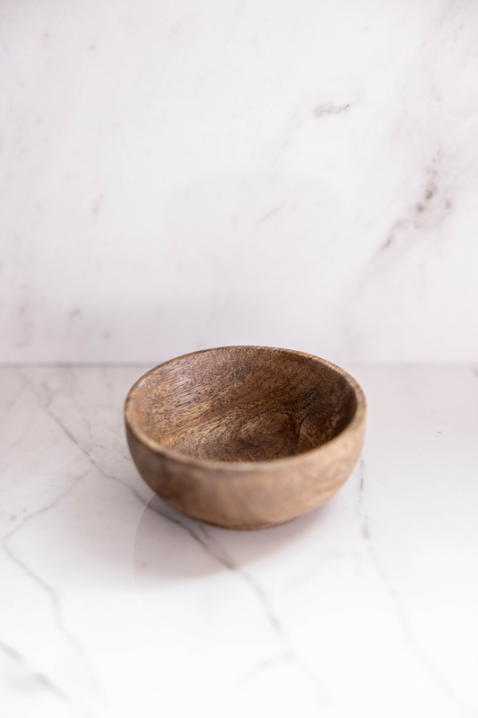 Raw Light Wood Dish | By Luxe B Co.