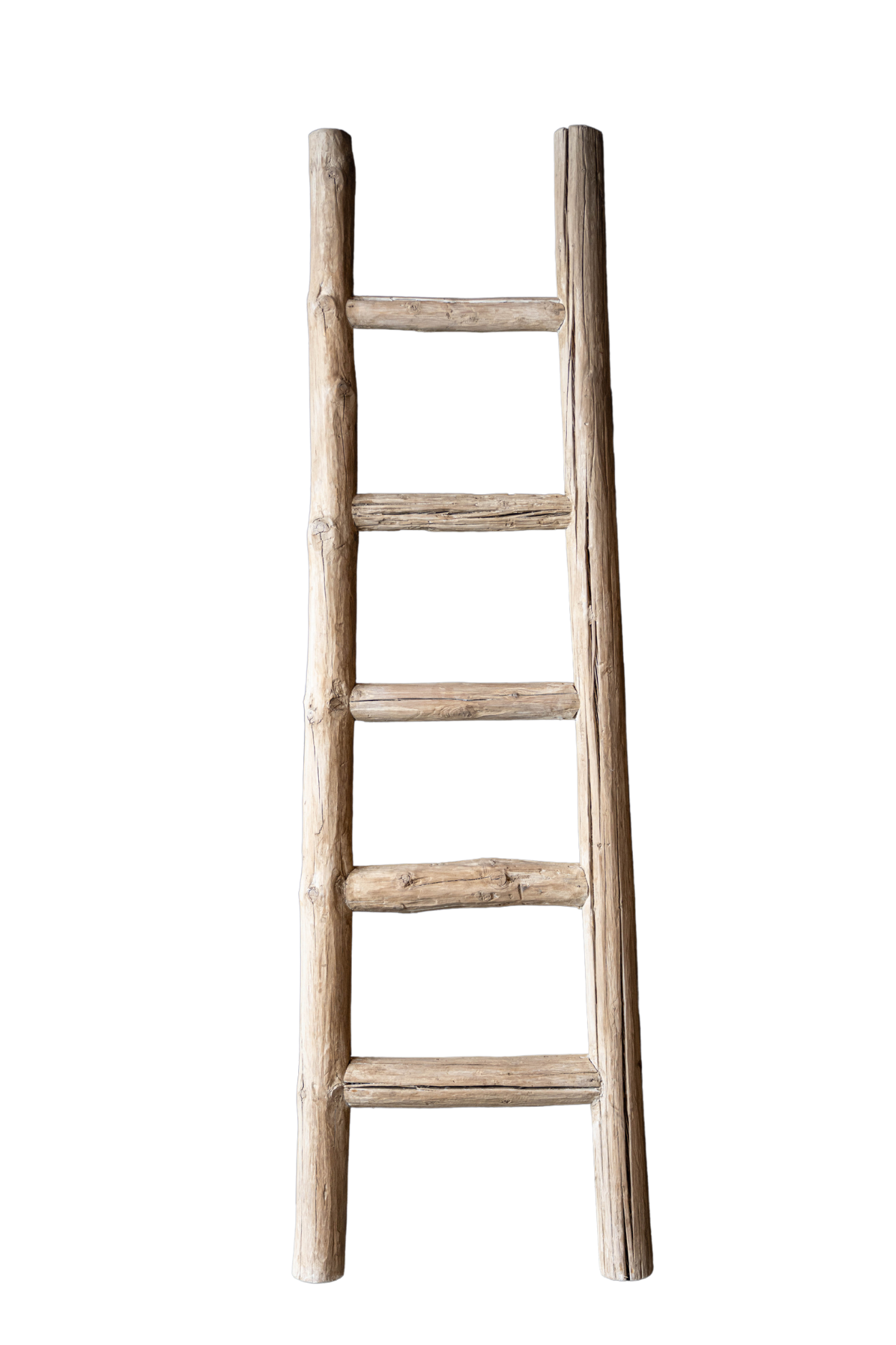 Reclaimed Elm Wood Ladder - Luxe B Co