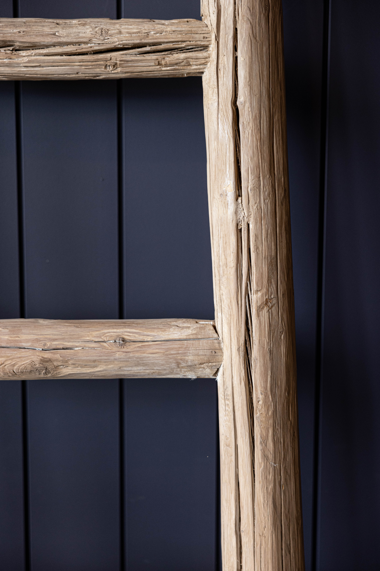 Reclaimed Elm Wood Ladder | By Luxe B Co.