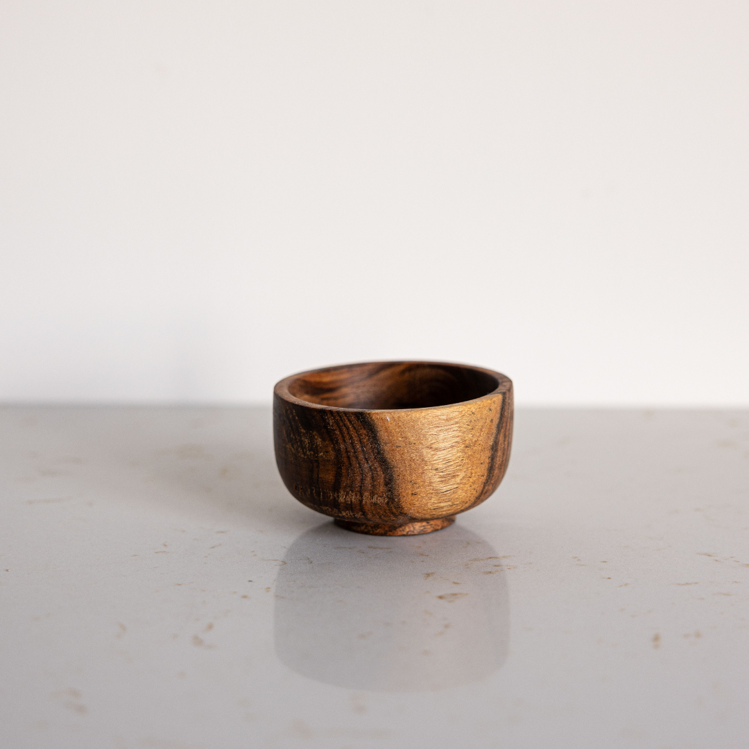 Small Wood Bowl | By Luxe B Co.