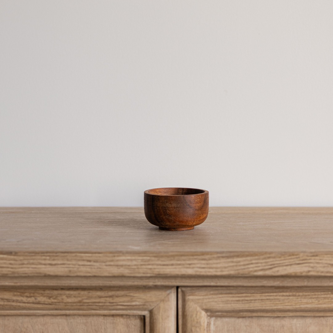 Small Wood Bowl | By Luxe B Co.
