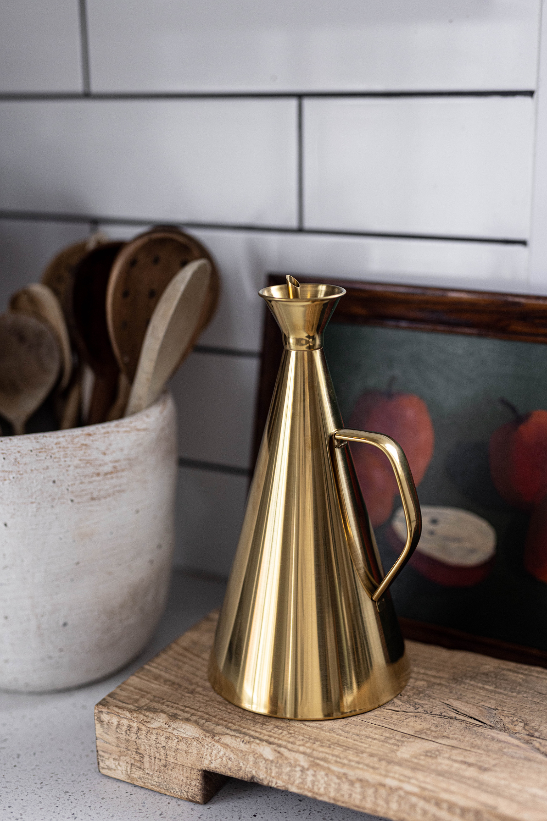 Stainless Steel Olive Oil Dispenser | By Luxe B Co.