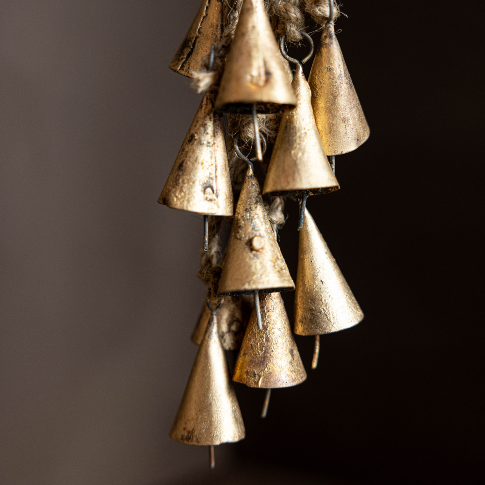 Tapered Brass Bell Cluster - Luxe B Co
