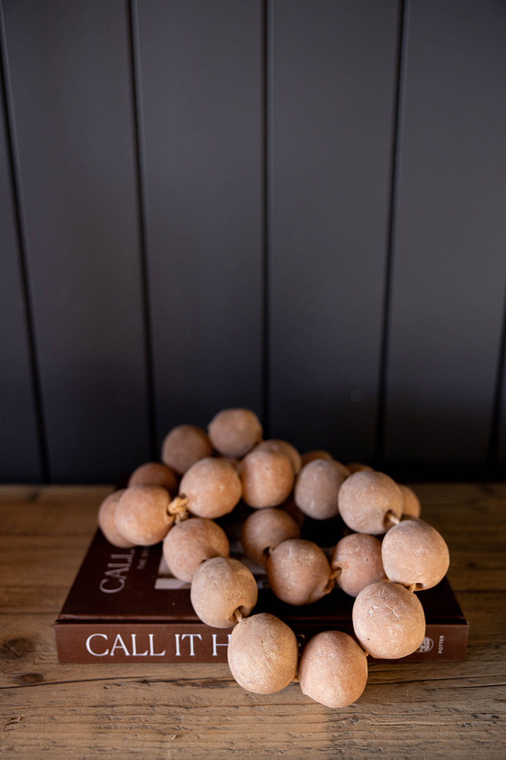 Terracotta White Clay Tabletop Beads - Luxe B Co