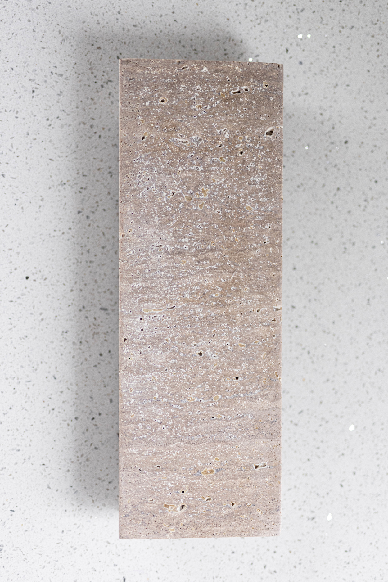 Travertine Footed Trivet Tray - Luxe B Co