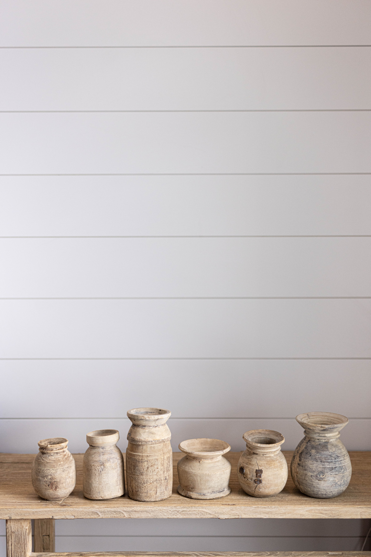 Vintage Found Wooden Vase | By Luxe B Co.