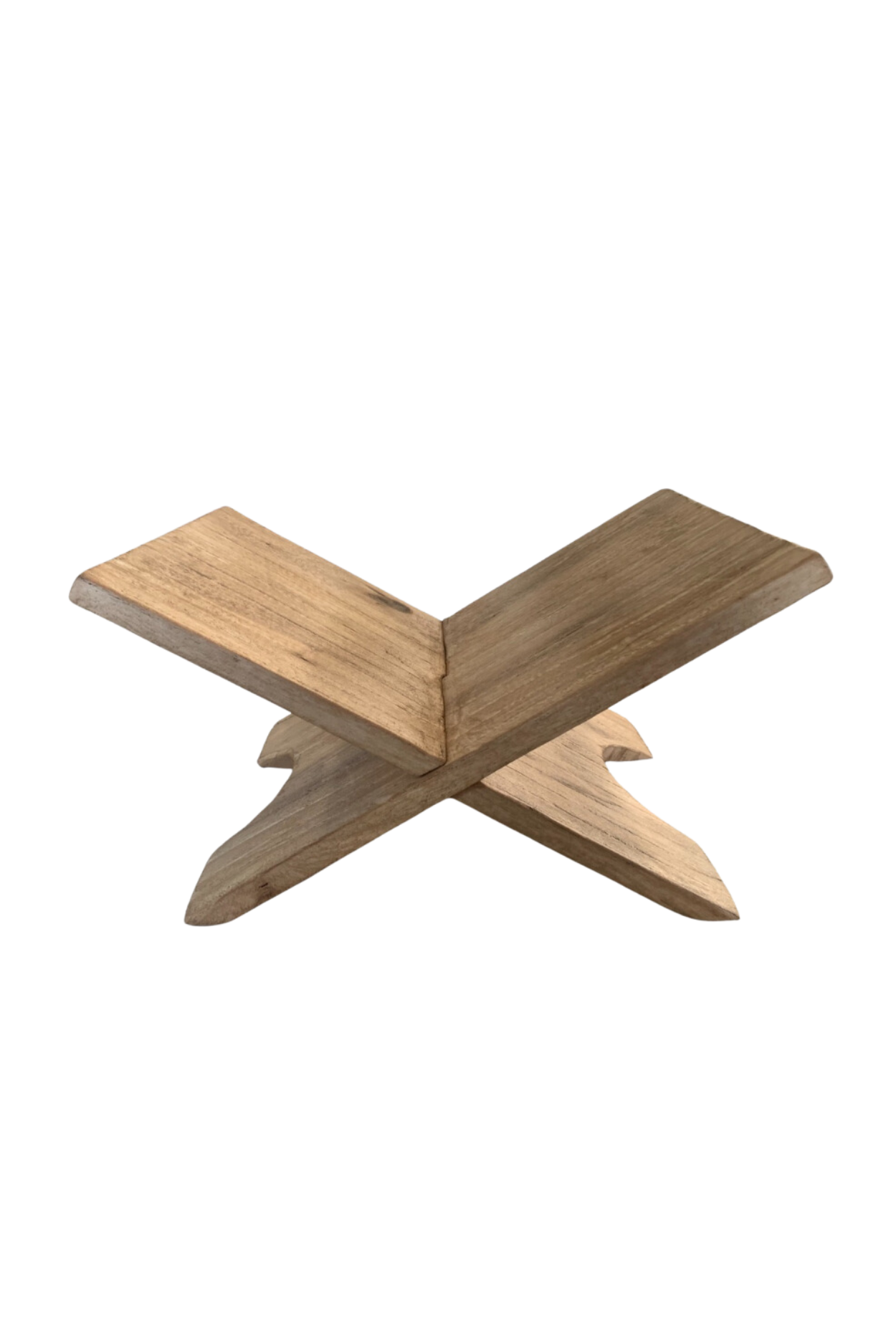 Vintage Reclaim Wood Book Stand - Luxe B Co