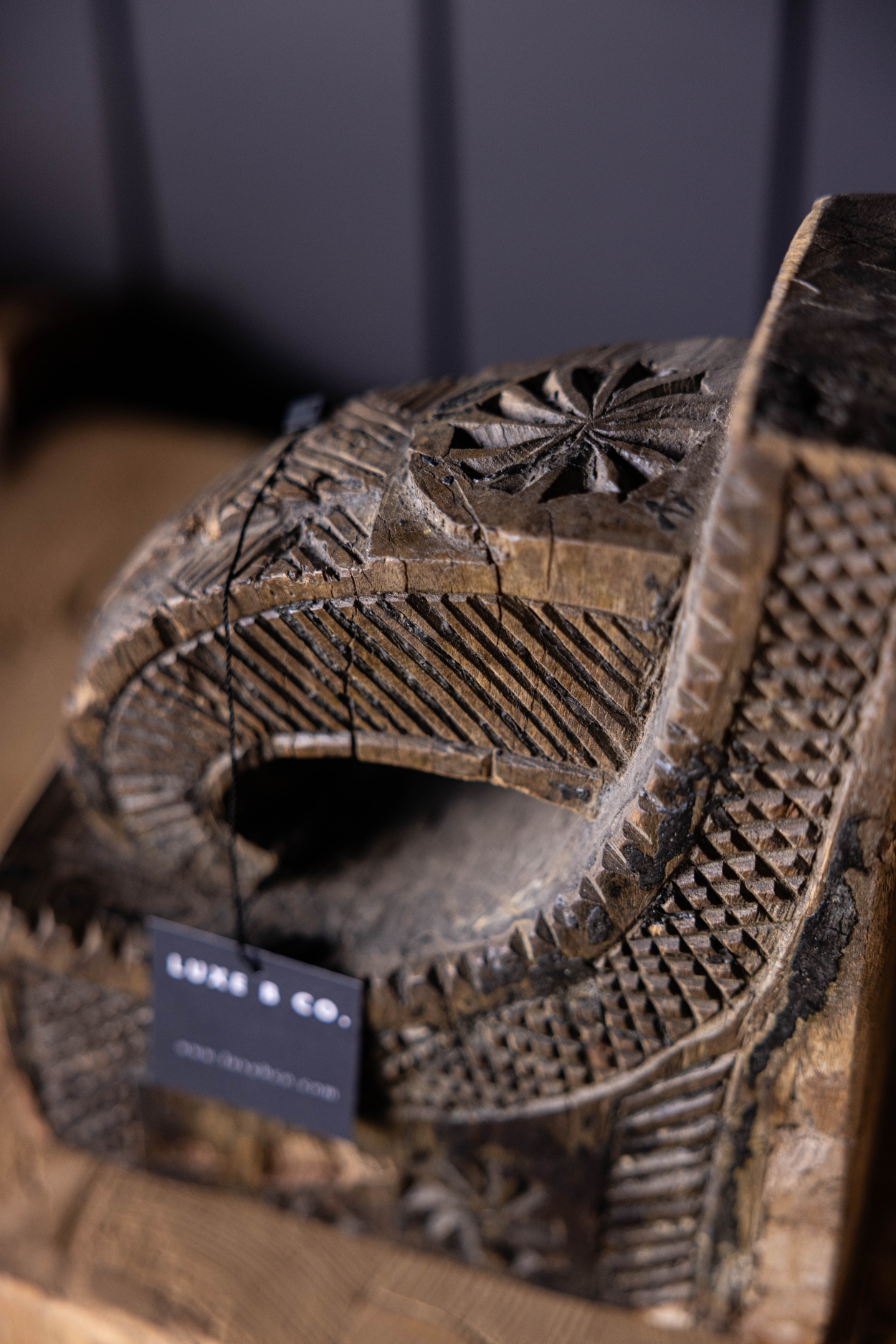 Vintage Wooden Book Ends | By Luxe B Co.