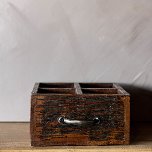 Vintage Wooden Organizer | By Luxe B Co.