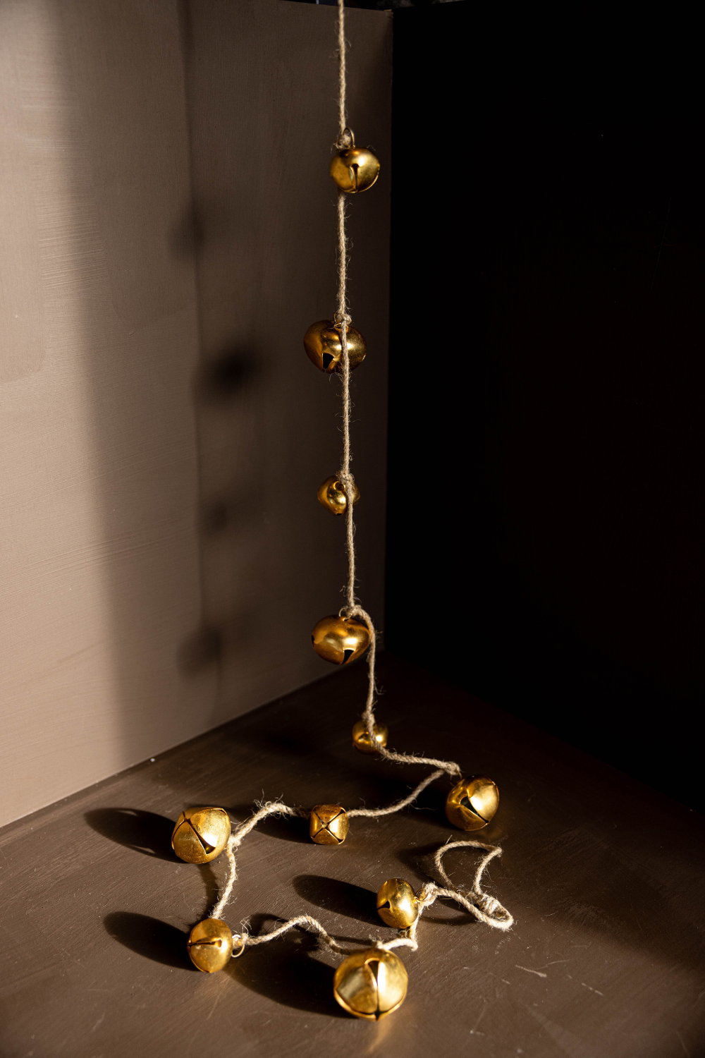 Jingle Brass Bell Garland - Luxe B Co