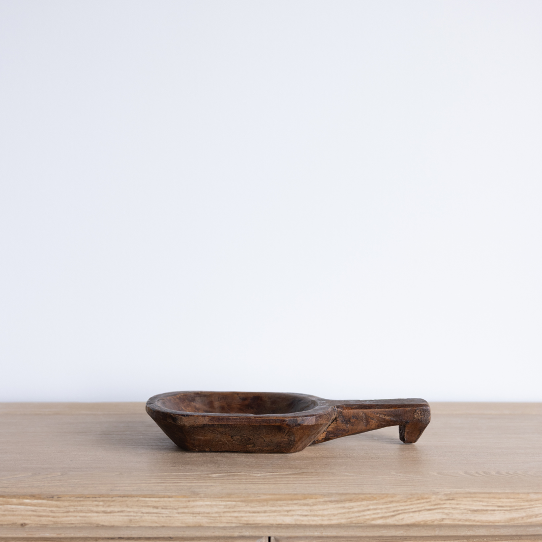 Vintage Inspired Bowl with Handle | By Luxe B Co.