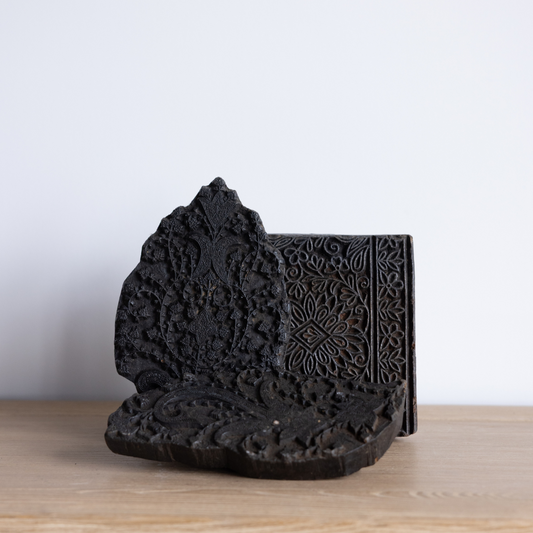 Vintage Wooden Printing Block Stamps | By Luxe B Co.