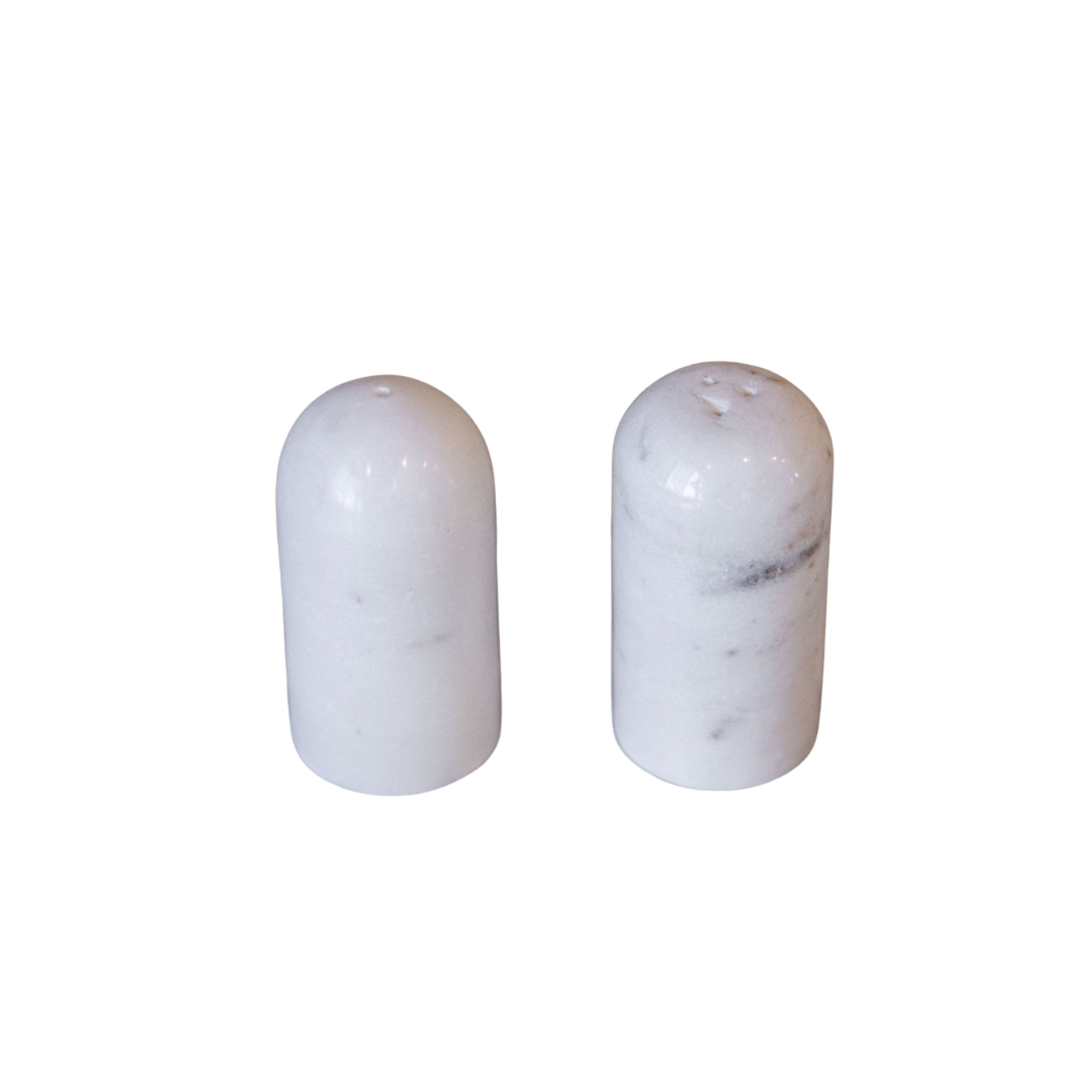 White Marble Salt & Pepper Shaker | By Luxe B Co.