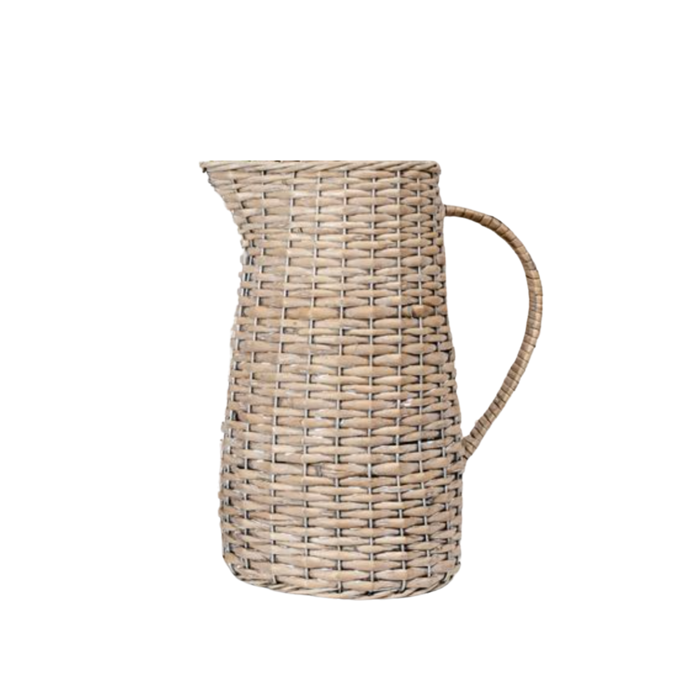 Wicker Pitcher Vase | By Luxe B Co.