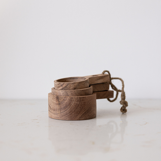 Wood Measuring Cups | By Luxe B Co.