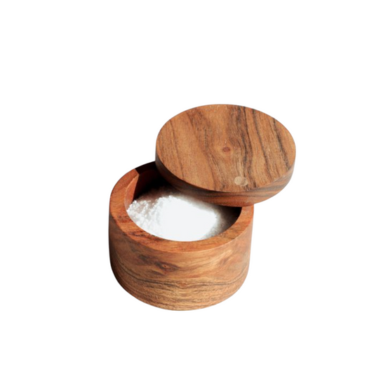 Wood Salt Cellar | By Luxe B Co