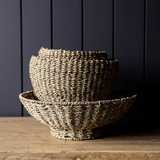 Woven Seagrass Bowl | By Luxe B Co