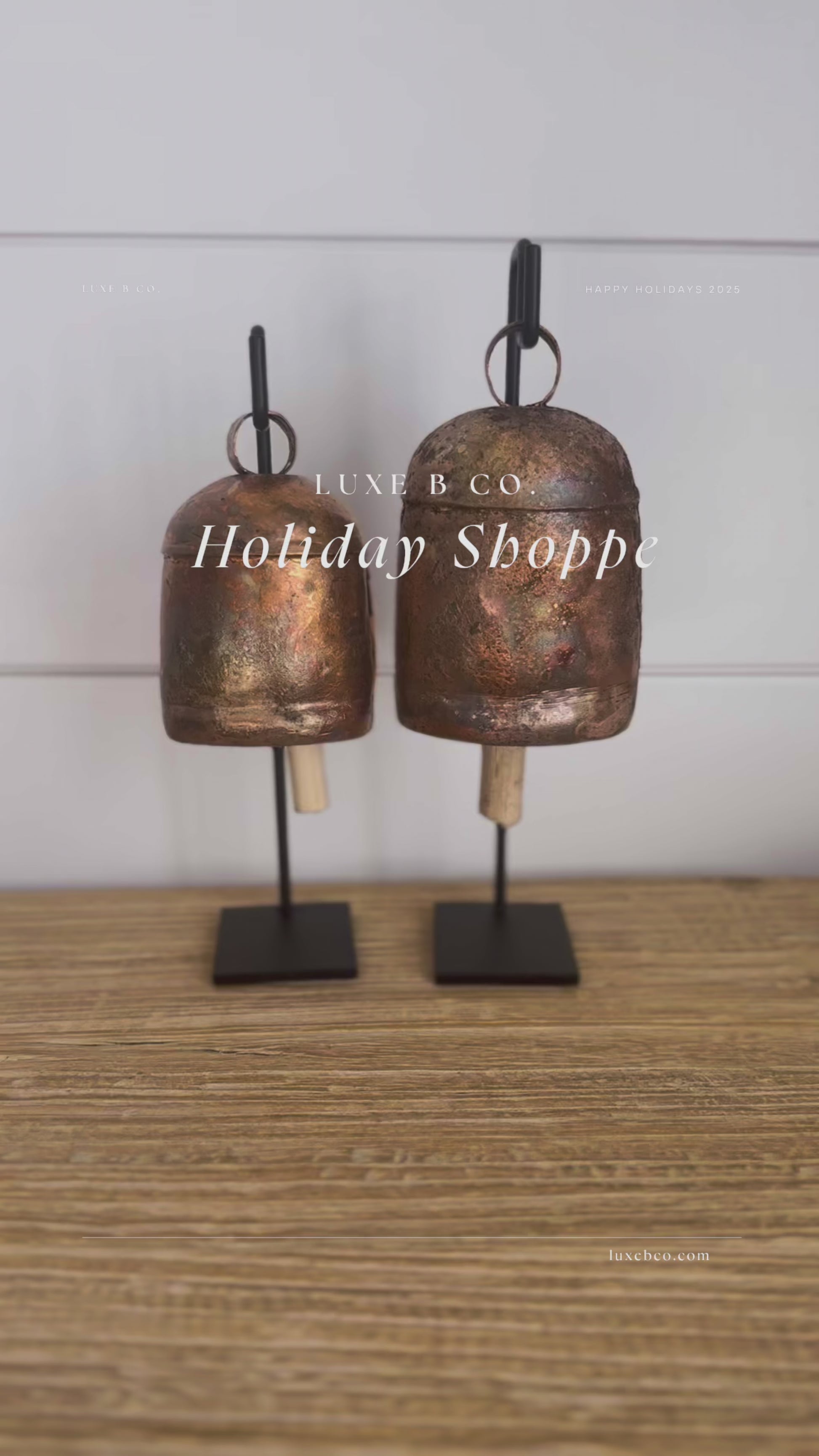 Antique Inspired Bell Stand Large