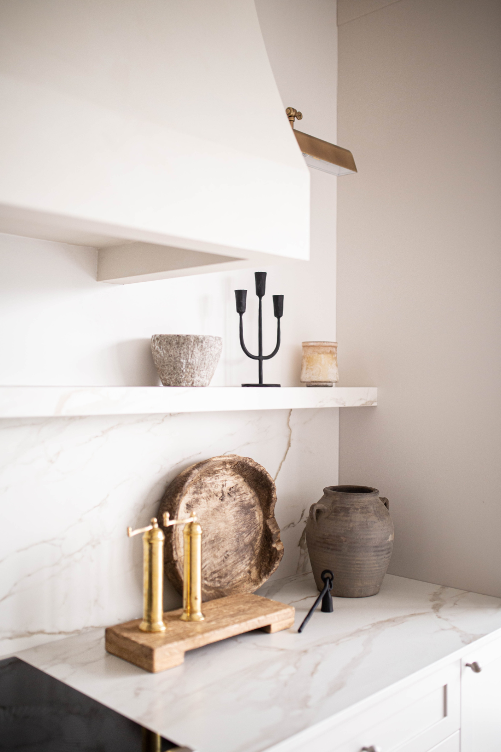 Trivet Riser Reclaimed Elm Wood Natural | By Luxe B Co.