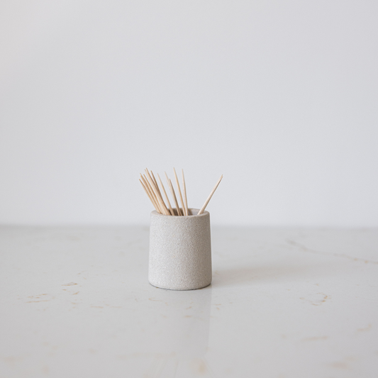 Sandstone Toothpick Holder - Luxe B Co