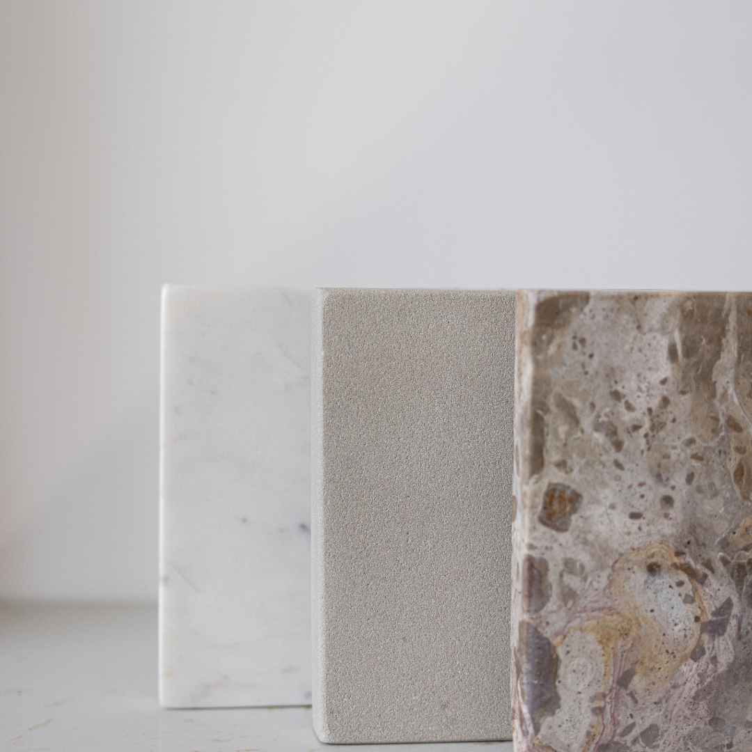 Beige Sandstone Trivet Riser - Luxe B Co