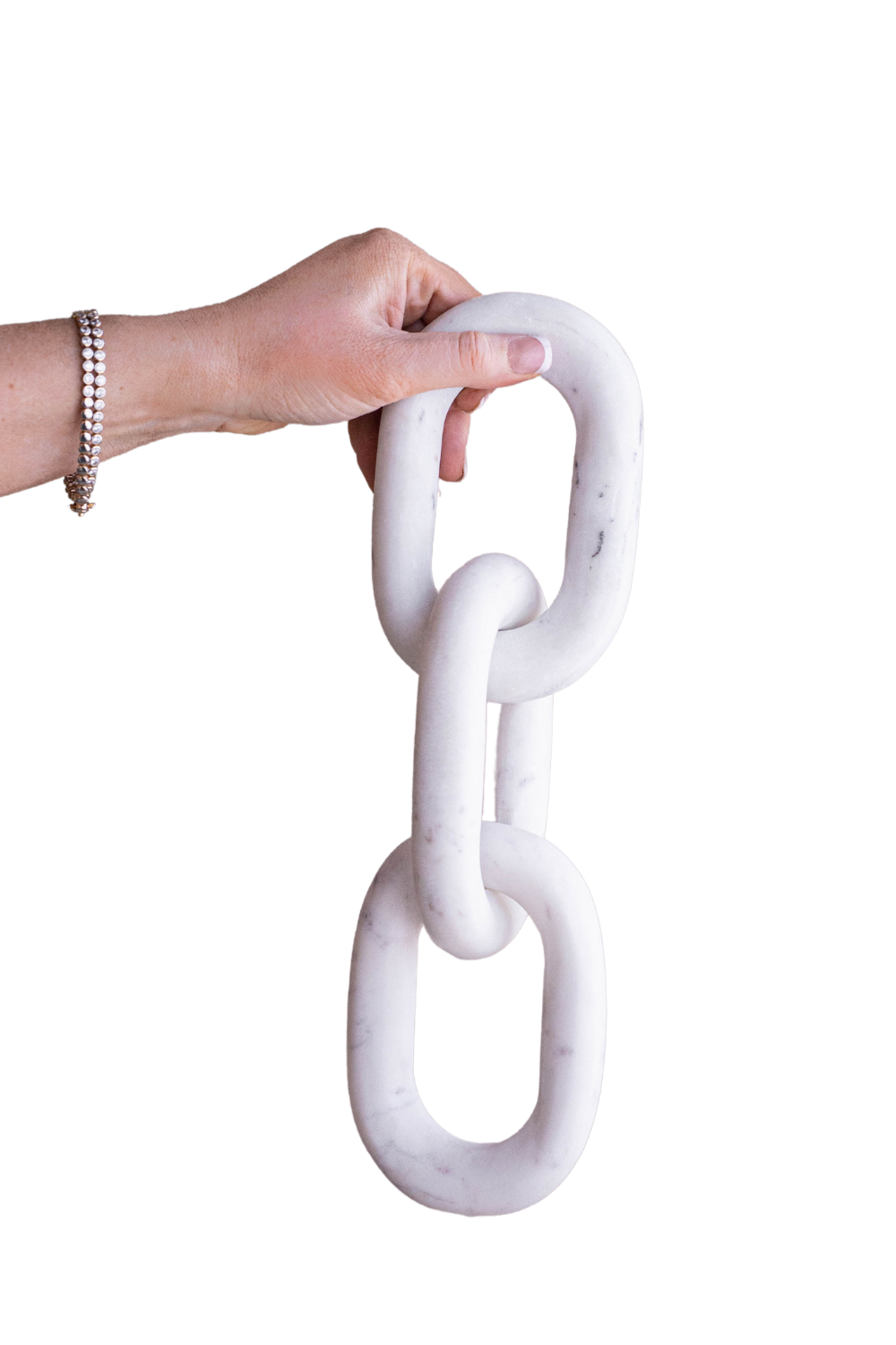 Marble Stone Chain Links - Luxe B Co