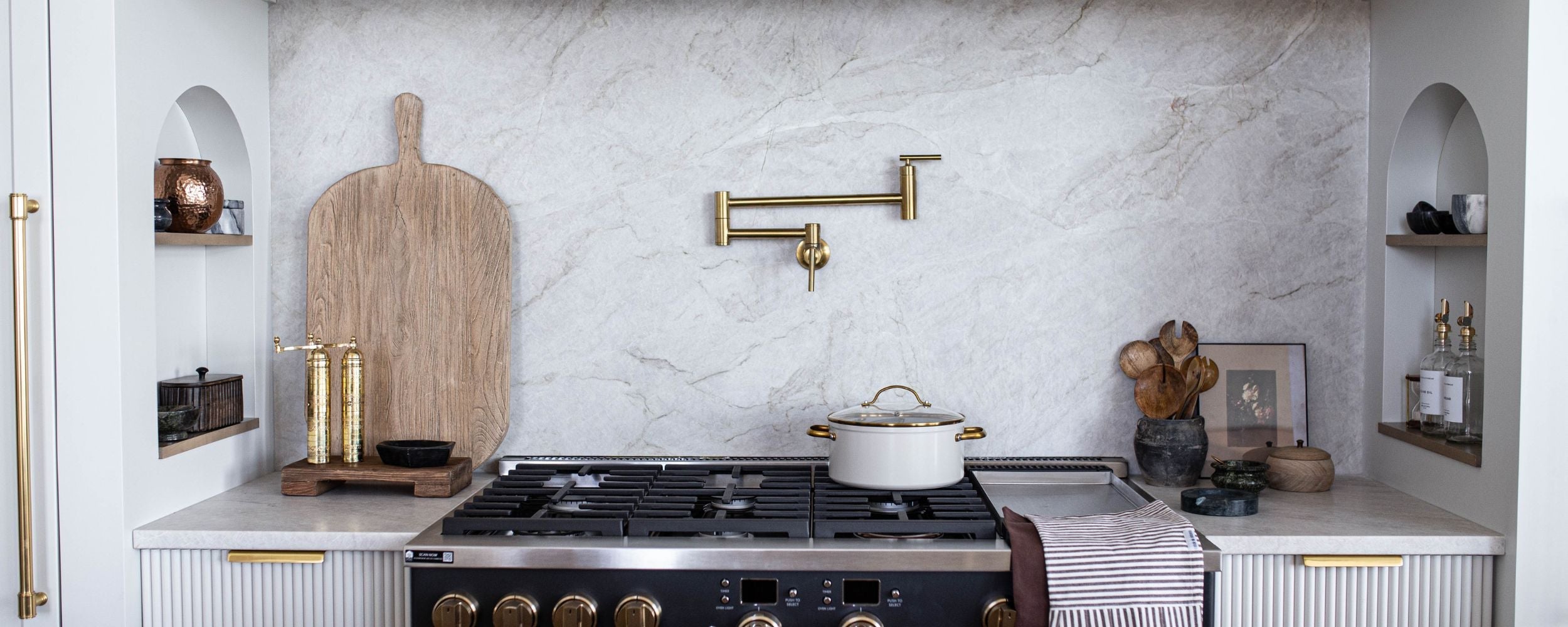 Vintage Modern Kitchen Styled by Luxe B Co.