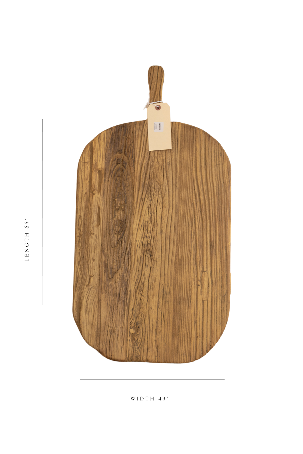 Elm Wood Cutting Board - Luxe B Pampas Grass  Vintage Home Decor Shop Luxe B Co Instagram