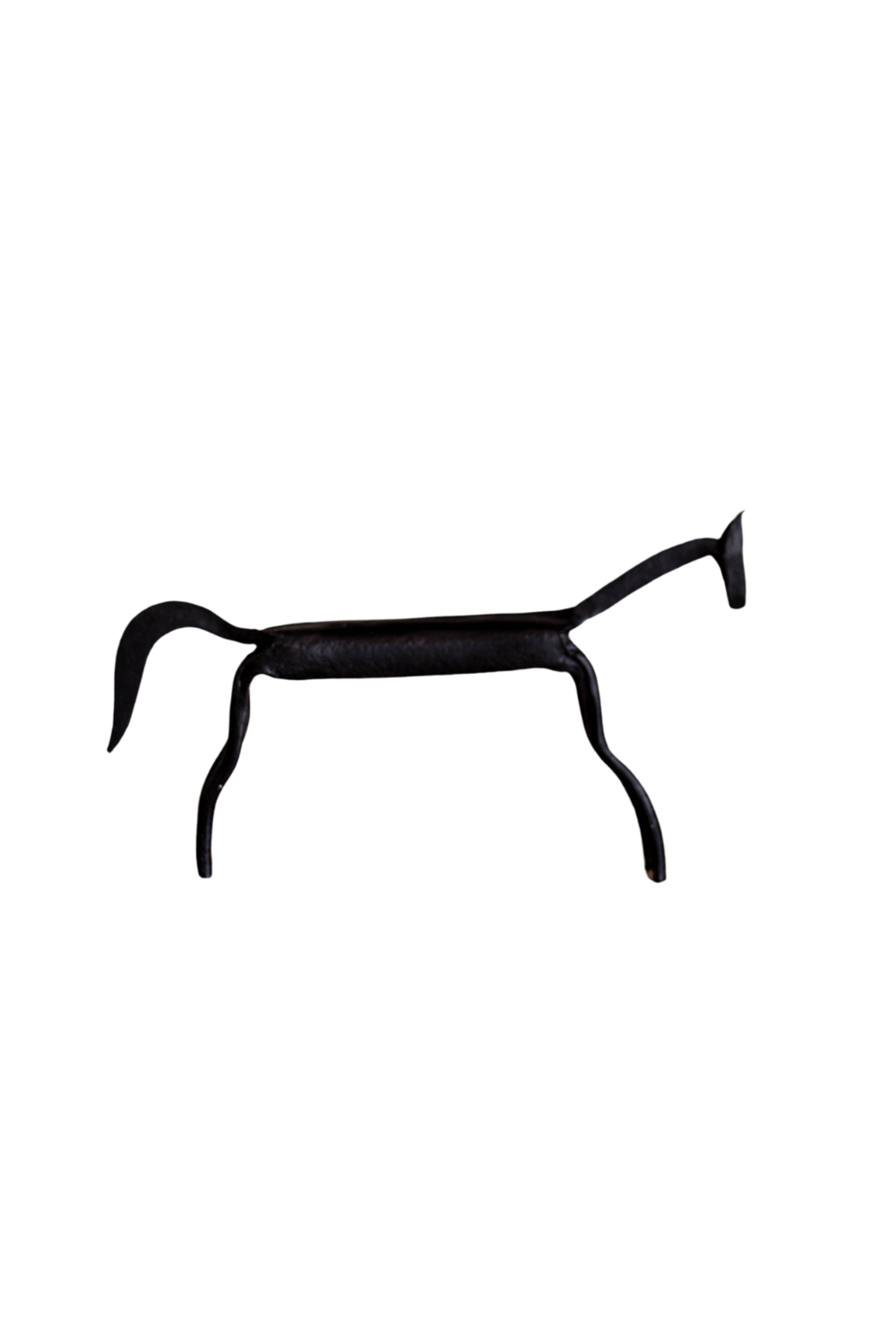 Black iron horse - Luxe B Pampas Grass  Vintage Home Decor Shop Luxe B Co Instagram