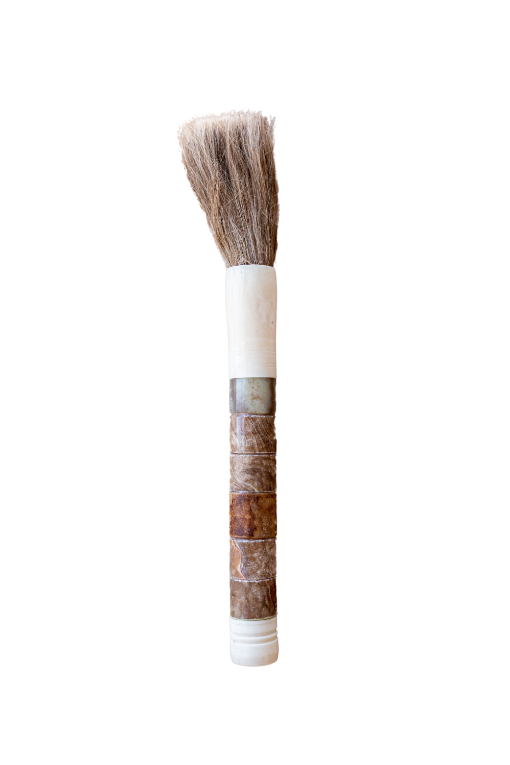 Natural Bone Calligraphy Paint Brush Vintage Sandy Brown - Luxe B Co