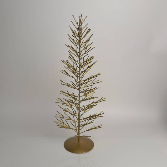 Iron Xmas Tree Gold Large - Luxe B Co