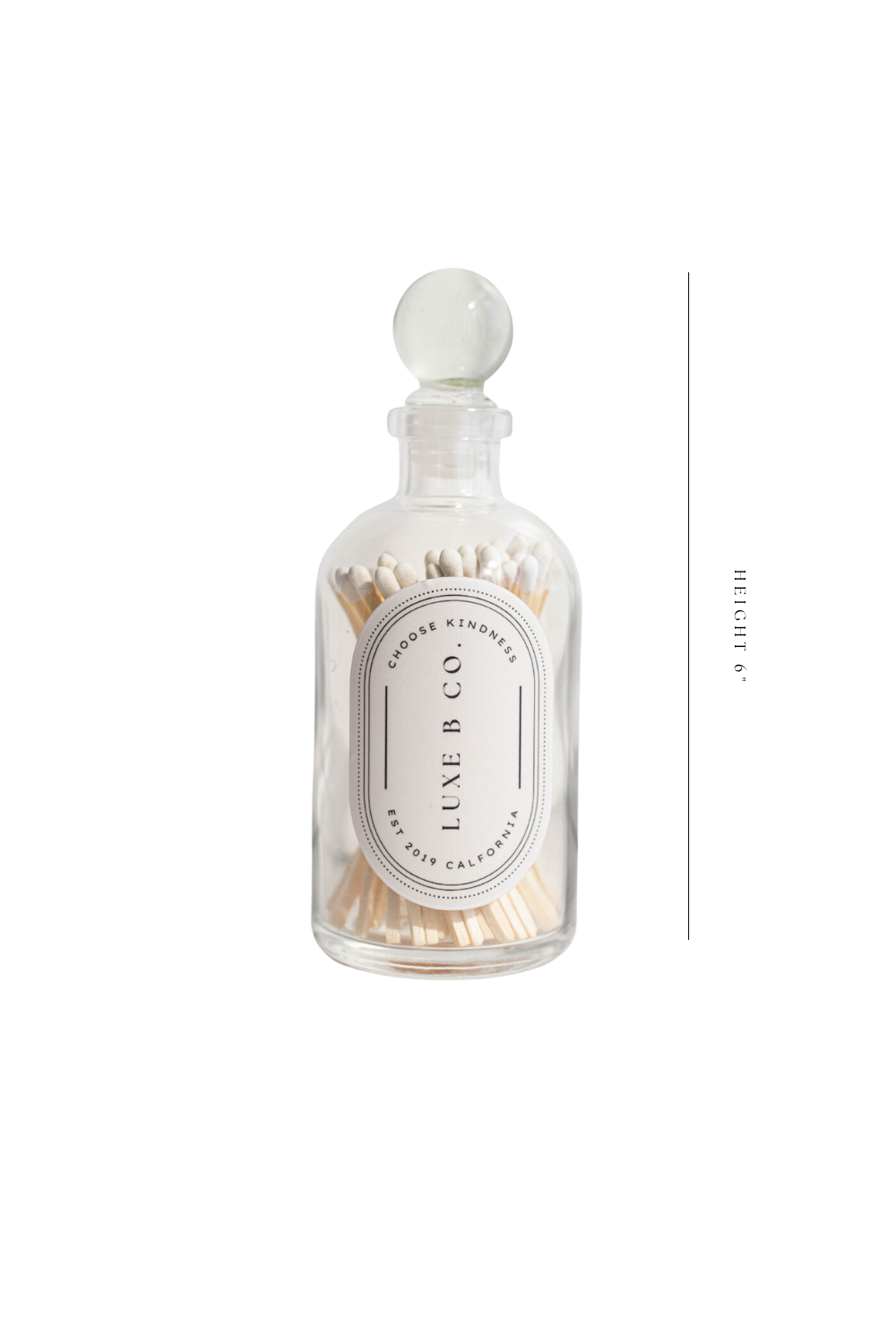 Match Bottles White by Luxe B Co. - Luxe B Co