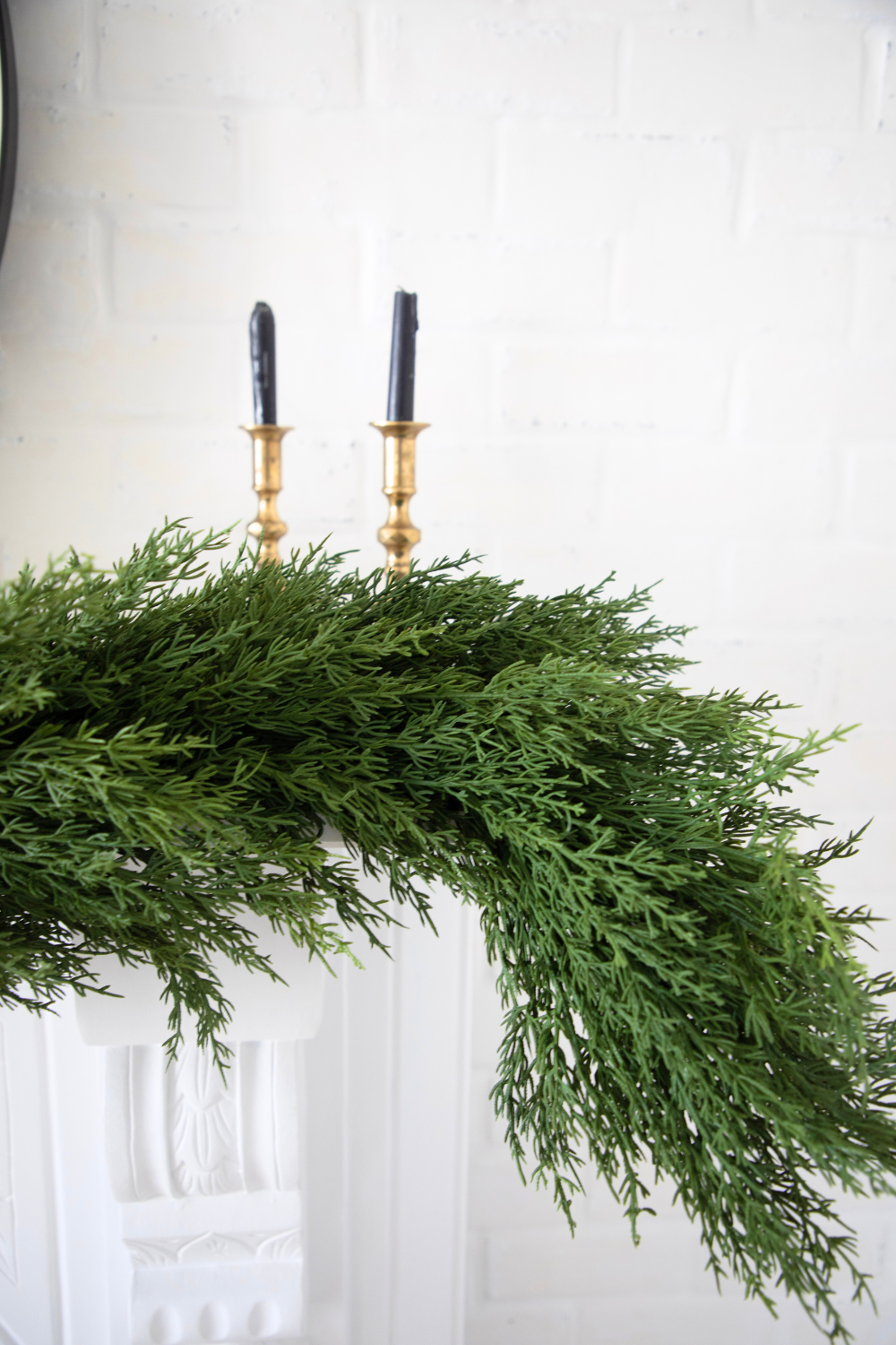 Cypress Pine Garland Real Touch 6ft - Luxe B Co