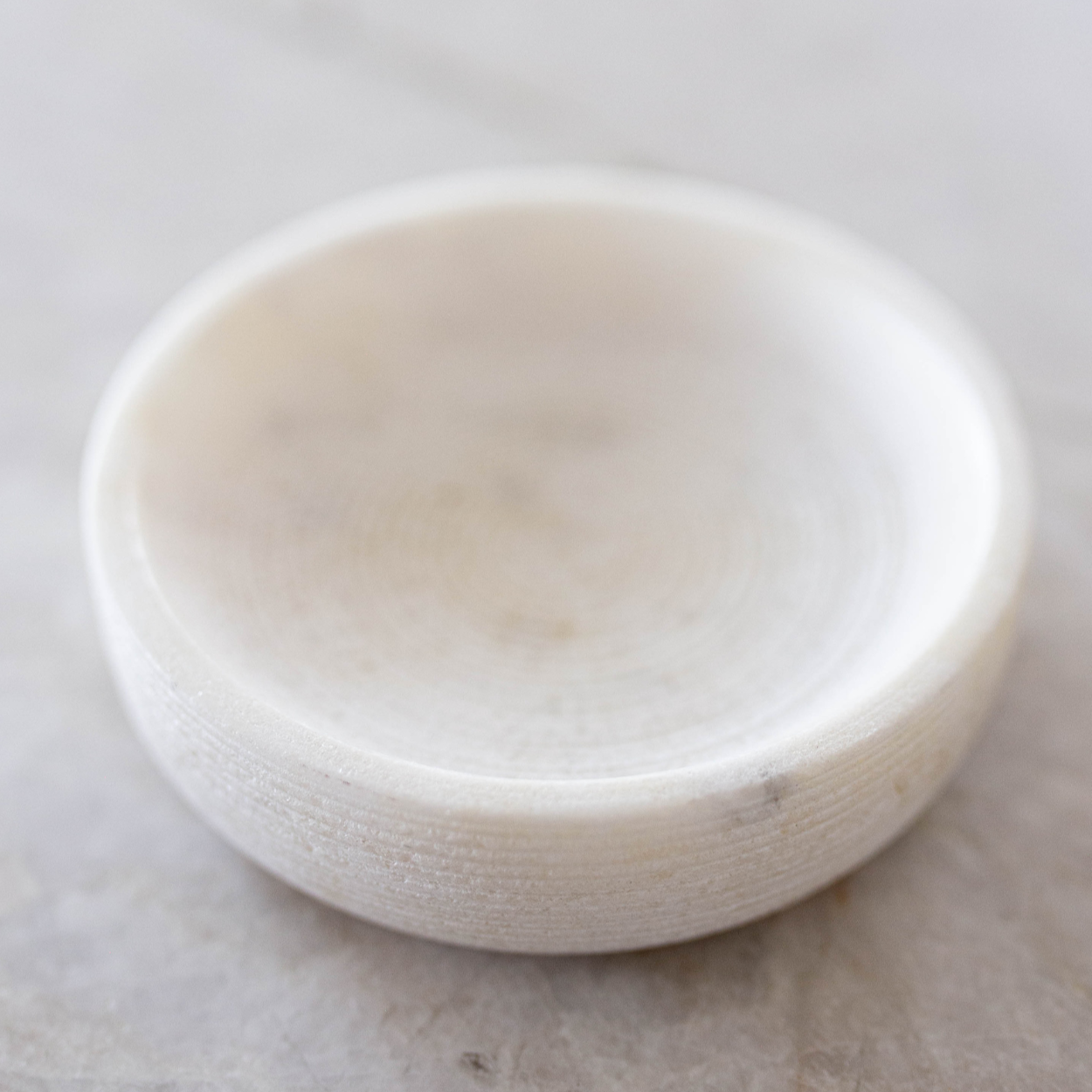 Marble Soap & Brush Holder - Luxe B Co
