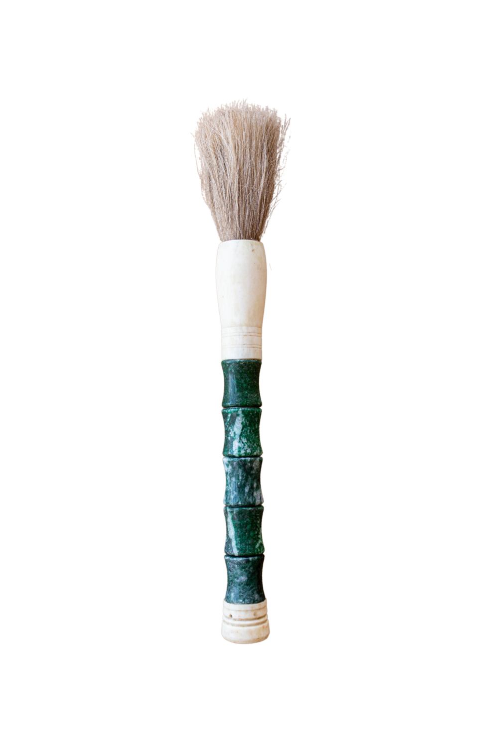 Natural Bone Calligraphy Paint Brush Vintage Turquoise - Luxe B Co