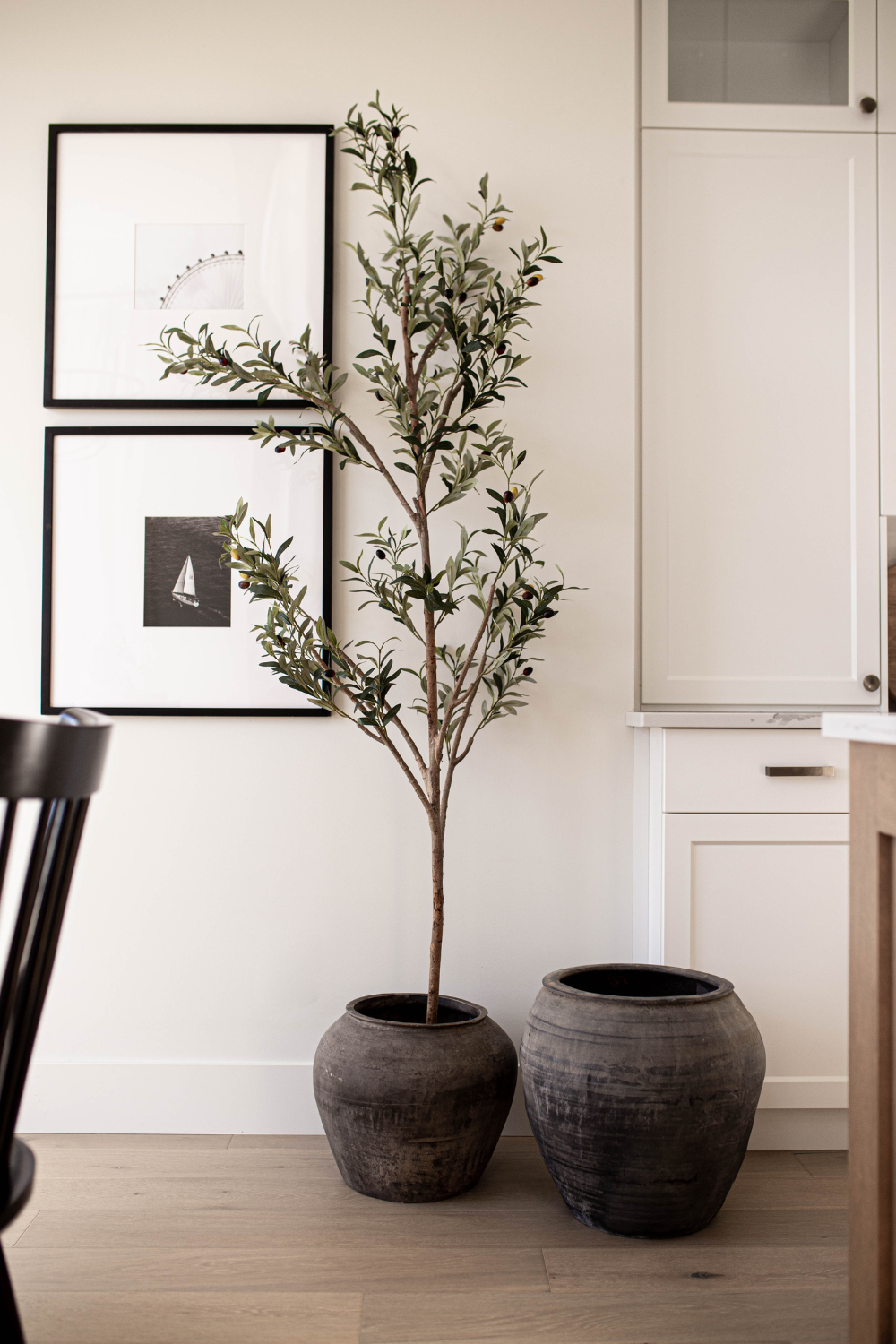 Atelier Black Vintage Olive Tree Pot Medium - Luxe B Co