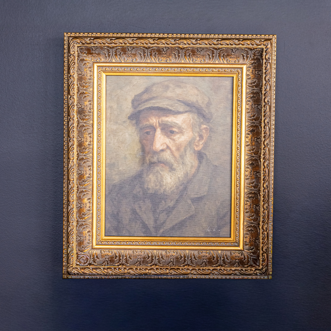 Somber Man Framed Art | Luxe B Co.