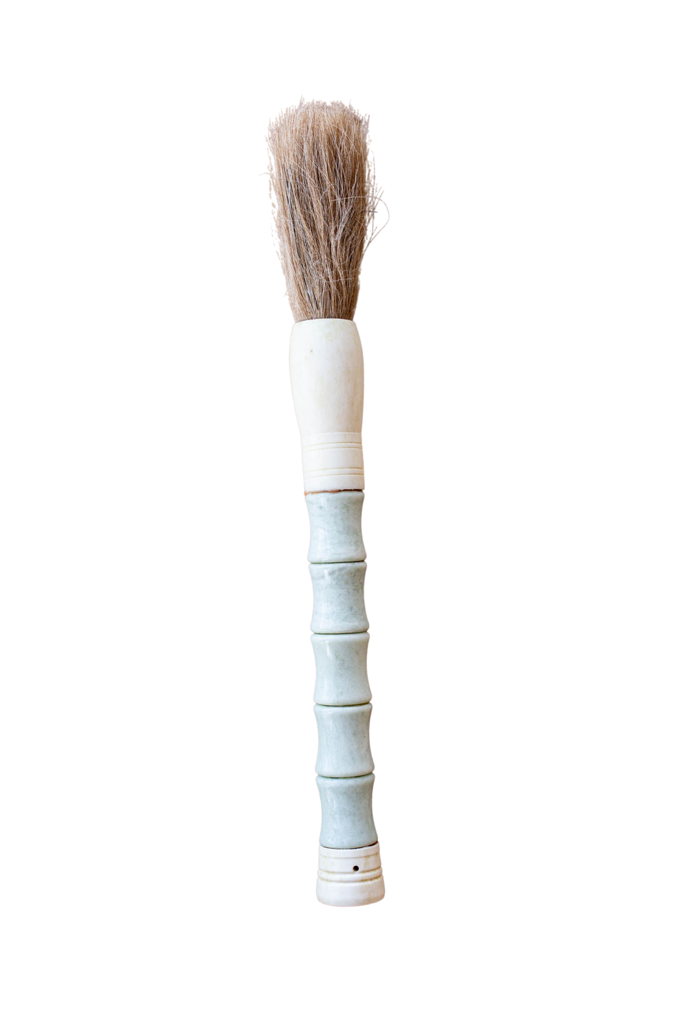 Natural Bone Calligraphy Paint Brush Vintage Soft Green - Luxe B Co