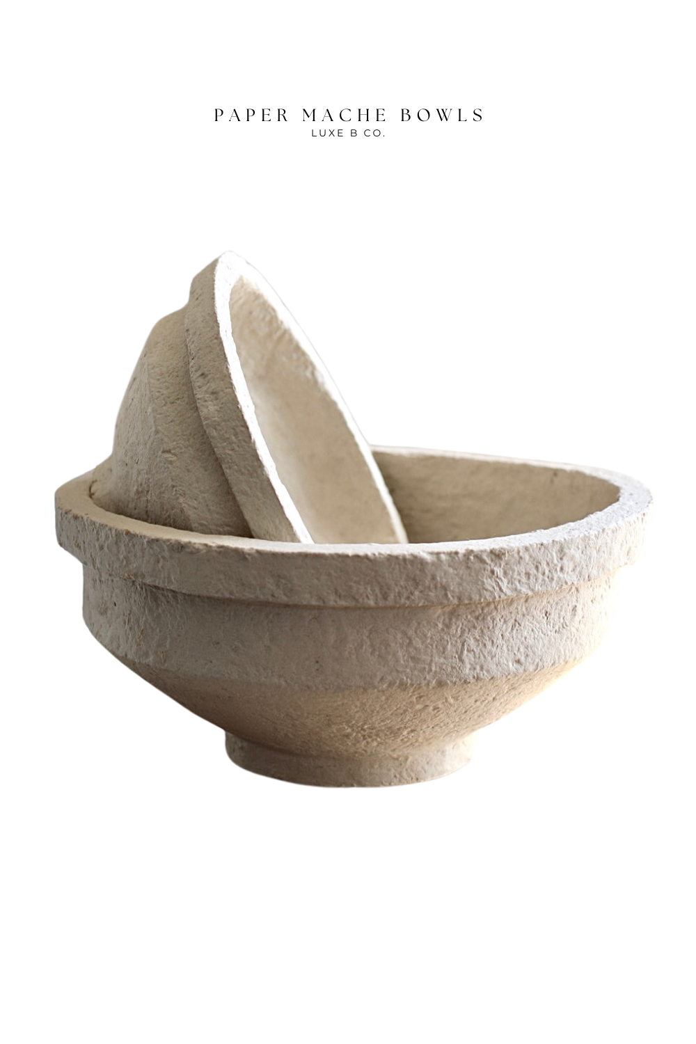 Paper Mache Bowls - Luxe B Co
