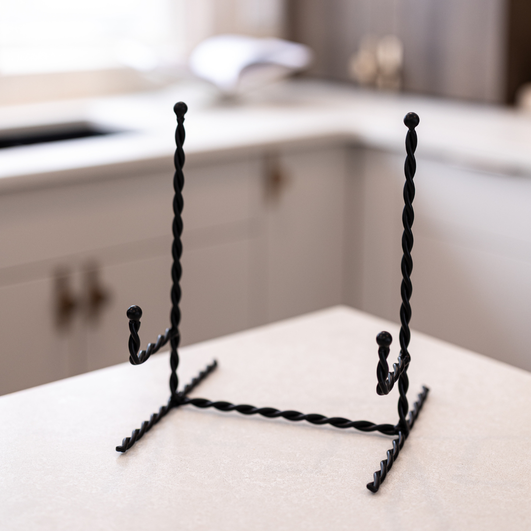 Twisted Iron Cook Book Stand - Luxe B Co