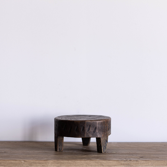 Vintage Inspired Wooden Pedestal Riser