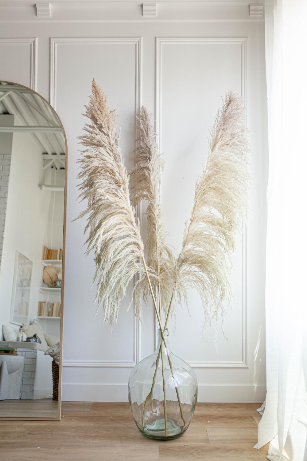 PAMPAS GRASS  Type 8 UVA Stalk Natural Nude - Luxe B Pampas Grass  Vintage Home Decor Shop Luxe B Co Instagram