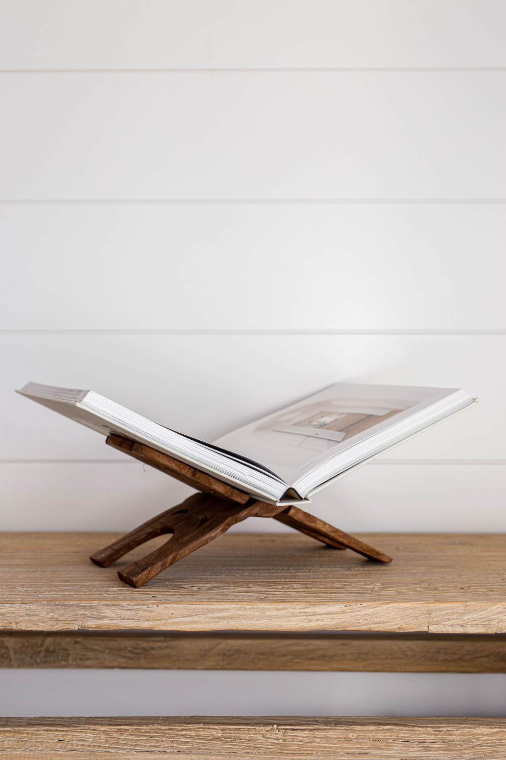 RECLAIMED WOOD BOOK HOLDER - Luxe B Co