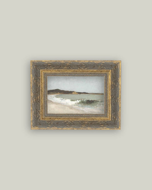 Beach Landscape Framed Antique Art - Luxe B Co